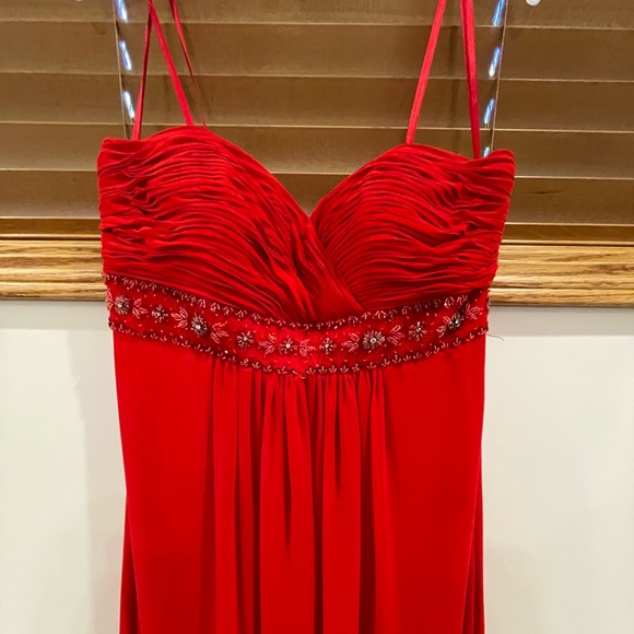 Formal Red Dress - Picture 2 of 4